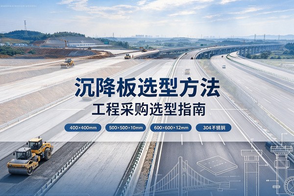 吉木萨尔沉降板选择方法