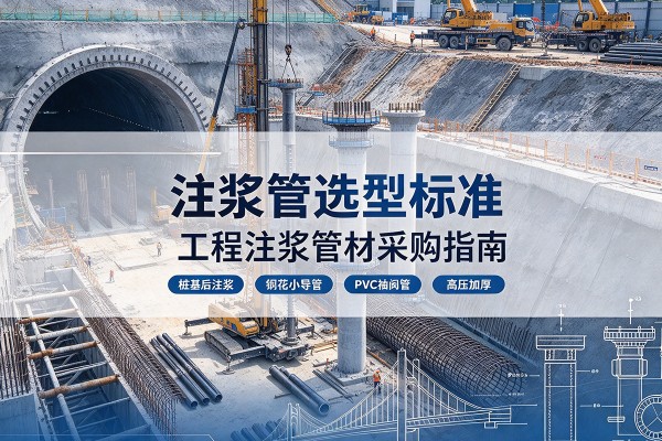 吉木萨尔注浆管选型标准