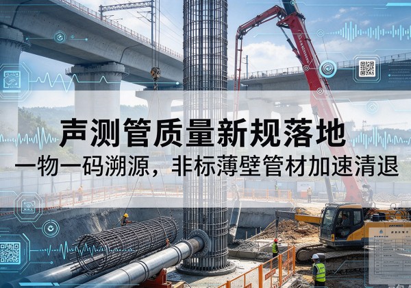 吉木萨尔声测管质量新规落地，一物一码溯源，非标薄壁管材加速清退