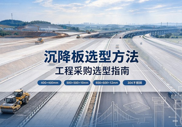 吉木萨尔沉降板选择方法